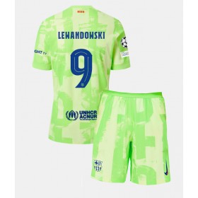 Barcelona Robert Lewandowski #9 3rd Trikot 2024-25 Kurzarm (+ kurze hosen)